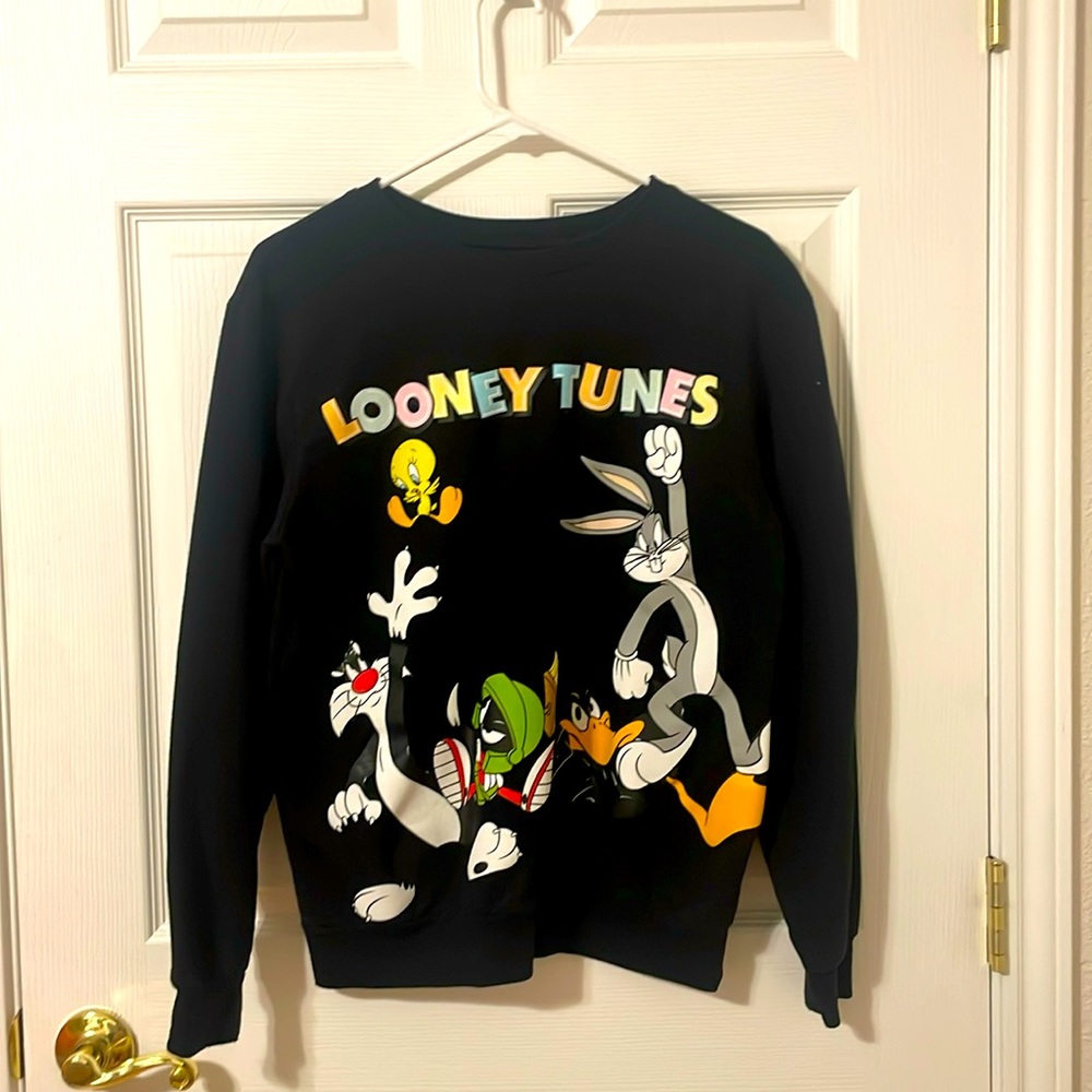 A cozy sweatshirt for all girls or boys.